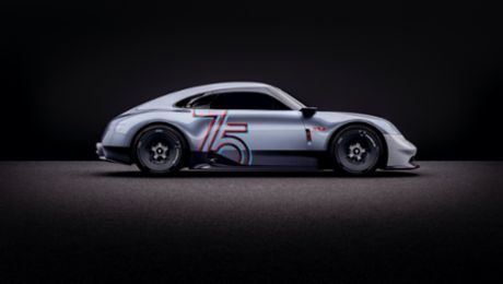 Porsche Vision 357: homage to the first Porsche model line, the 356
